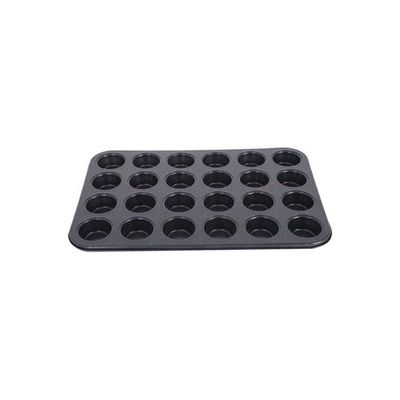 24 Cups Muffin Pan Red 2x38x26cm