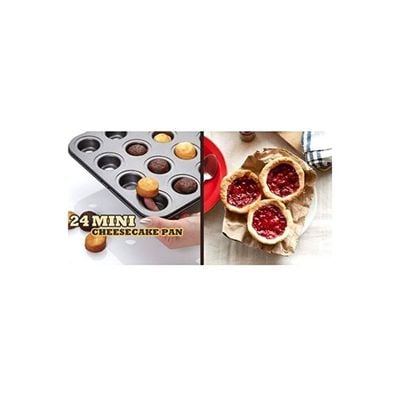 Mini Cheesecake Mold Black 39x26centimeter