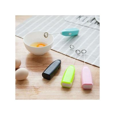 Mini Handheld Egg And Milk Foam Mixer Blue 19.8centimeter