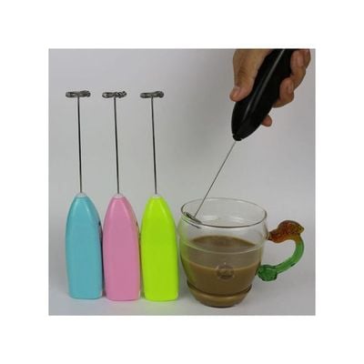 Mini Handheld Egg And Milk Foam Mixer Blue 19.8centimeter