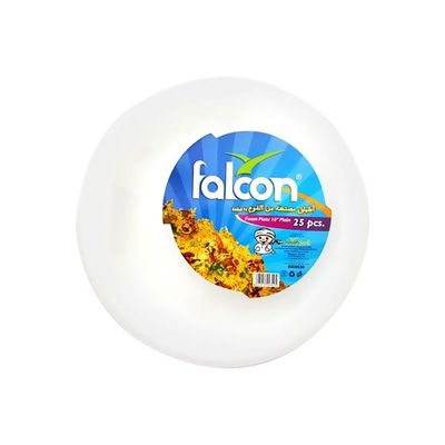 Falcon Foam Plate White 10inch