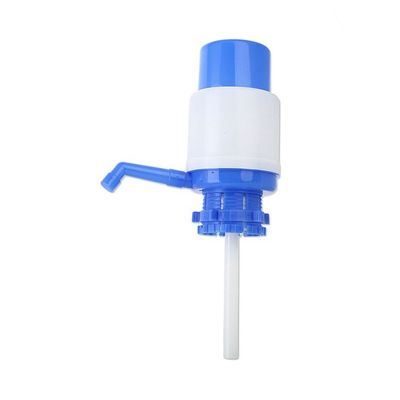 Hand Pressure Water Bottle Pump Dispenser White/Blue 20 x 10 x 10centimeter