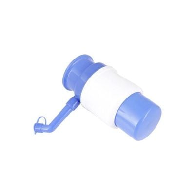 Manual Water Pump Blue/White 17x9x9centimeter