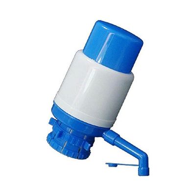 Bottled Drinking Hand Press Water Pump Dispense Blue Bottled Drinking Hand Press Water Pump Dispense Blue