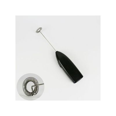 Mini Handheld Egg And Milk Foam Mixer Black 19.8centimeter