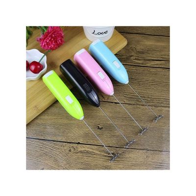 Mini Handheld Egg And Milk Foam Mixer Black 19.8centimeter