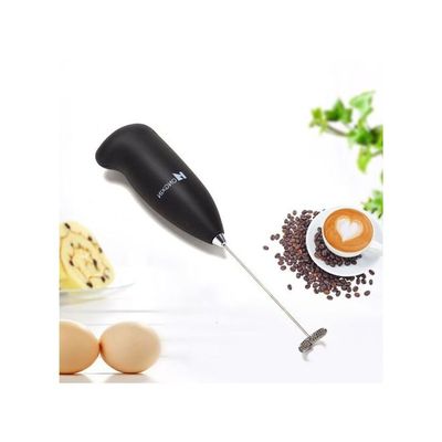 Mini Handheld Egg And Milk Foam Mixer Black 26centimeter