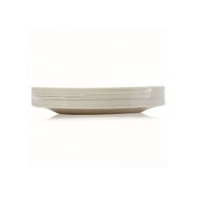 20-Piece Ring Round Luxury Plate Set Gold/White