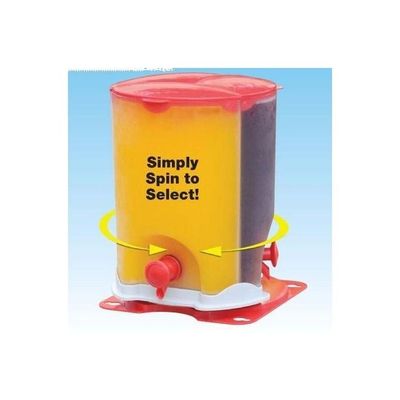 3 Compartments Drink Dispenser Multicolour 3 Compartments Drink Dispenser Multicolour