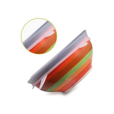 6-Piece Silicone Stretch Lids Multicolour