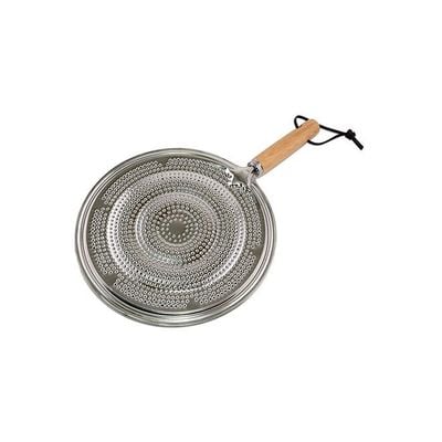 Aluminium Simmer Ring Heat Diffuser Silver/Beige 32x21centimeter