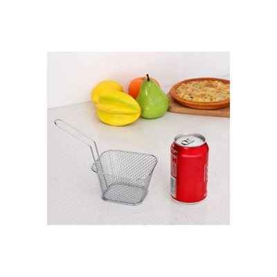 Mini Fry Basket Silver