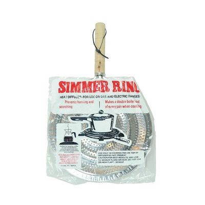 Simmer Ring Heat Diffuser Silver 33centimeter