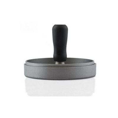 Hamburger Press Tool Silver/Black 12x12x9.5centimeter