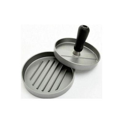 Hamburger Press Tool Silver/Black 12x12x9.5centimeter