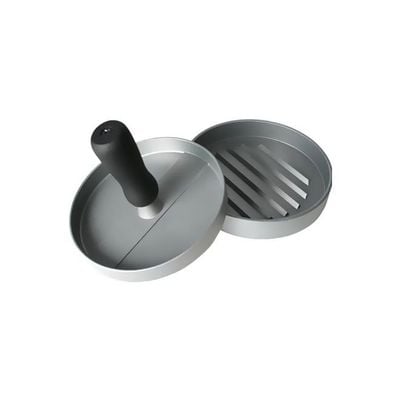 Hamburger Press Tool Silver/Black 12x12x9.5centimeter