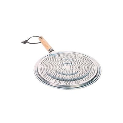 Aluminium Simmer Ring Heat Diffuser Silver/Beige 32x21centimeter