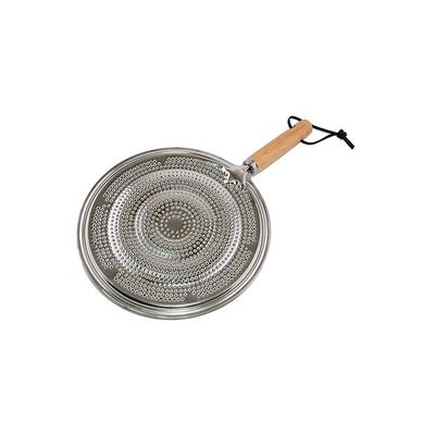 Aluminium Simmer Ring Heat Diffuser Silver/Beige 32x21centimeter