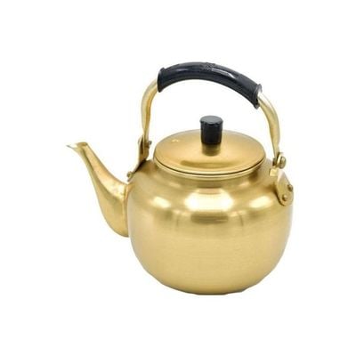 Aluminium Tea Kettle Gold/Black 0.7L