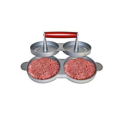 Double Burger Press Hamburger Patties Maker Multicolour 29centimeter