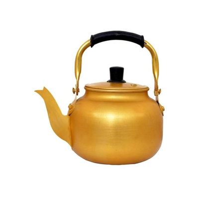 Aluminium Tea Kettle Gold/Black 3L