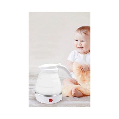 Foldable Electric Kettle White