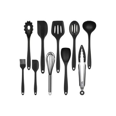 11-Piece Silicone Kitchen Utensils Set Multicolour One Size