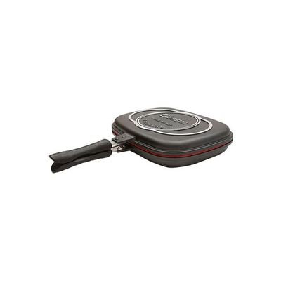 Double Sides Non-Stick Grill Pan Multicolour 36centimeter