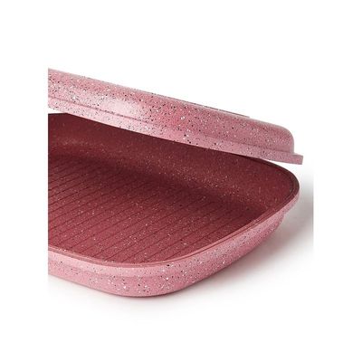 Double Fry Pan Pink 36centimeter