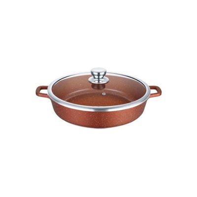 Shallow Cooking Pot Brown 28cm Shallow Cooking Pot Brown 28cm