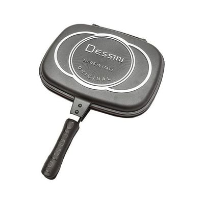 Double Sided Grill Pan Black 36cm