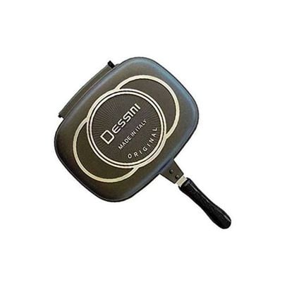 Double Sided Grill Pan Black 40cm