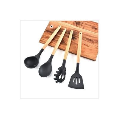 11-Piece Silicone Cooking Utensil Set Multicolour One Size