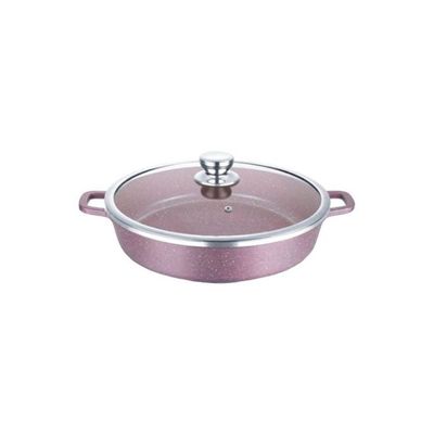Shallow Cooking Pot Purple 28cm Shallow Cooking Pot Purple 28cm