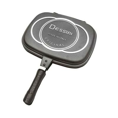 Double Fry Pan Black 40cm