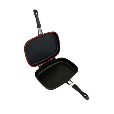 Double Side Grill Pan Black