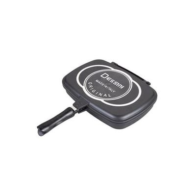 Aluminium Grilling Pan Black 36x15x20centimeter