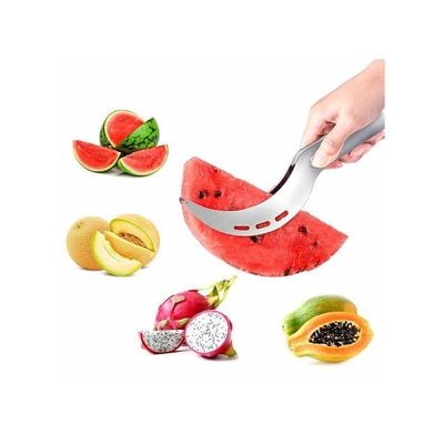 Fruit And Melon Slicer Silver 24centimeter