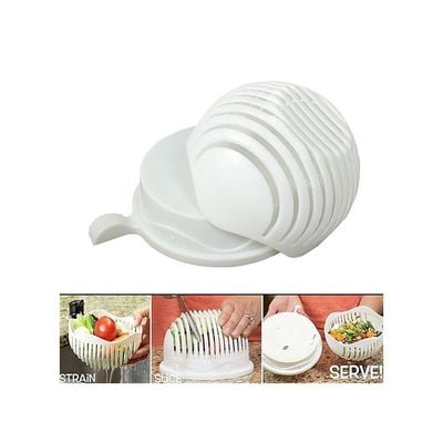 Vegetables & Fruits Slicer Tool White 16x10centimeter