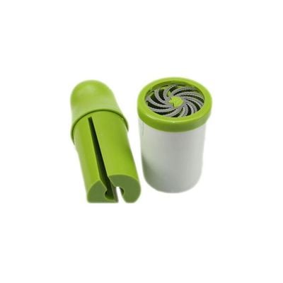 Herb Grinder Vegetable Slicer Green/White