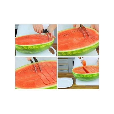 Fruit And Melon Slicer Silver 24centimeter