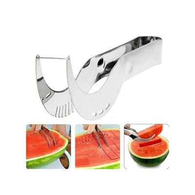 Fruit And Melon Slicer Silver 24centimeter