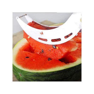 Fruit And Melon Slicer Silver 24centimeter