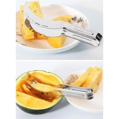 Fruit And Melon Slicer Silver 24centimeter