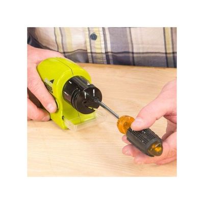 Swifty Sharp Cordless Multipurpose Blade Sharpener Green/Black/Clear