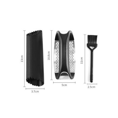 Garlic Crusher Silver/Black 10.8x5centimeter