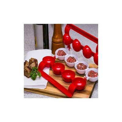 Creative Kitchen Meatball Maker Red/White