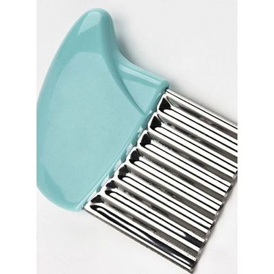 Wavy Cut Potato Slicer Multicolour 10.5 x 10cm