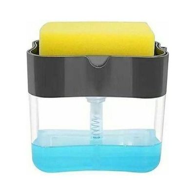 Soap Dispenser With Loofah Holder Clear Soap Dispenser With Loofah Holder Clear