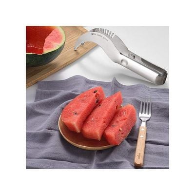 Fruit And Melon Slicer Silver 24centimeter